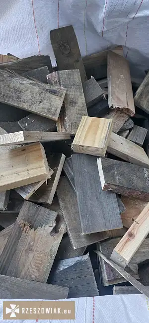 Suche drewno do palenia, odpad (pocięte palety) - Zdjęcie 3 - DEALLO.PL