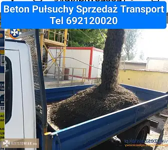 Rzeszów Transport Beton pułsuchy b20 b25 c 20 podsypki cementowe tel 692120020 - DEALLO.PL