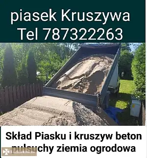 Piasek na trawniki wertykulację Rzeszów Tyczyn Budziwój tel 787322263 - DEALLO.PL