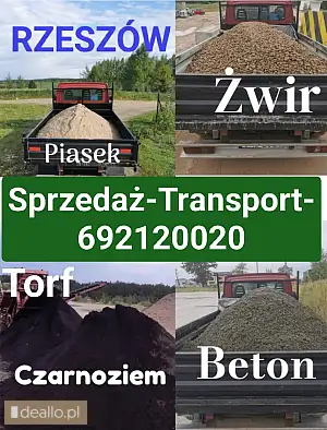 Rzeszów Żwir drenarski kamień otoczak Tel 692120020 Podkarpacie - DEALLO.PL