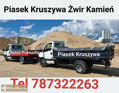 Transport piasku małe auto do 3.5tony Rzeszów Tyczyn tel 787322263 - DEALLO.PL