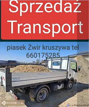 Rzeszów kliniec tłuczeń grys pod kostkę piasek Rzeszów Trzebownisko tel 660175285 - DEALLO.PL