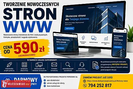 Strona www dla firmy | wersja mobilna w cenie - bez przepłacania - DEALLO.PL