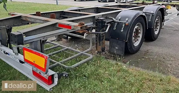[eLicytacje] I licytacja - Przyczepa ciężarowa marki GNIOTPOL G1216 rocznik 2018 r.  - DEALLO.PL