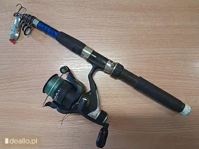 [eLicytacje] II licytacja - Wędka teleskopowa z kołowrotkiem  - DEALLO.PL