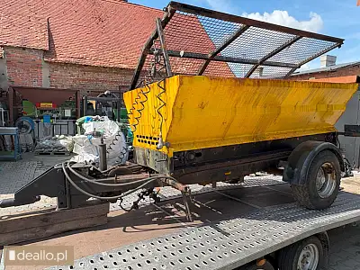 [eLicytacje] II licytacja - Przyczepa ciężarowa PRONAR T130 - posypywarka - DEALLO.PL