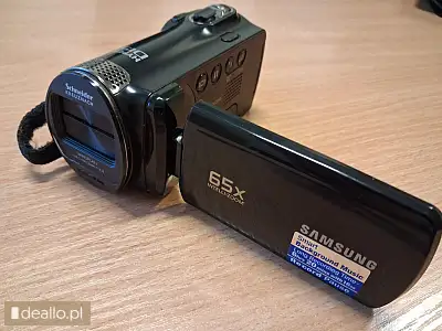 [eLicytacje] I licytacja - kamera cyfrowa Samsung SMX-F50BP/EDC wraz z etui - DEALLO.PL