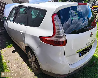 [eLicytacje] I licytacja - Renault Grand Scenic rok produkcji 2012 diesel 96 kw biały - DEALLO.PL