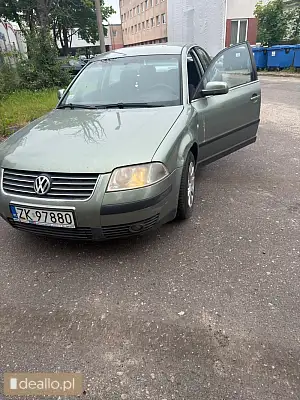 Samochód osobowy Volkswagen Passat rok pr. 2003 poj. silnika 1,8 Benzyna plus instalacja gazowa  -   - DEALLO.PL