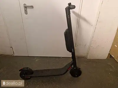 [eLicytacje] I licytacja - Hulajnoga elektryczna Segway Ninebot SNSC 1.0  koloru czarnego bez ładowa - DEALLO.PL