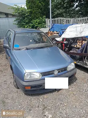 Volkswagen Golf, 1993 rok, pojemność 1781,  - I licytacja - [eLicytacje] - DEALLO.PL