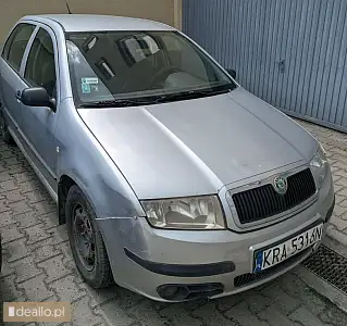 Skoda fabia, rok produkcji 2007, benzyna + gaz - ii licytacja - [elicytacje] - DEALLO.PL