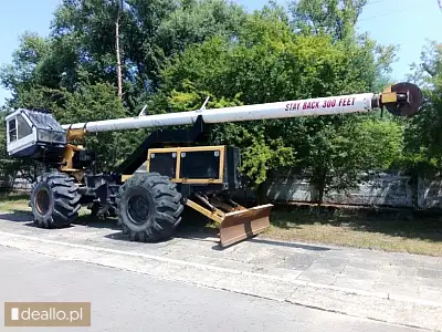 [eLicytacje] II licytacja - Kołowa terenowa maszyna do przycinania drzew Jarraff Tree Trimmer - DEALLO.PL