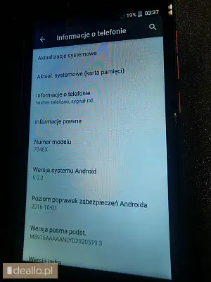 Telefon Alcatel 7048x - II licytacja - [eLicytacje] - DEALLO.PL