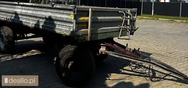 [elicytacje] i licytacja - cynkomet t-169/2 przyczepa ciężarowa rolnicza skrzynia - DEALLO.PL