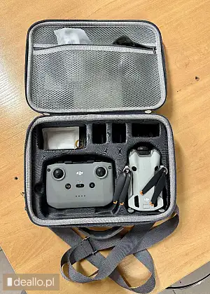 [eLicytacje] II licytacja - Dron -Bezzałogowy statek powietrzny DJI MINI 4 PRO ULTRA LIGHT z kontrol - DEALLO.PL