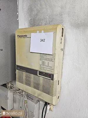 [eLicytacje] II licytacja - Analogowa centrala telefoniczna Panasonic EASA-PHONE + 4 aparaty PANASON - DEALLO.PL