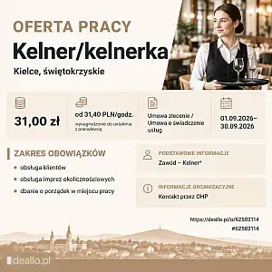 [ePraca] kelner/kelnerka - DEALLO.PL