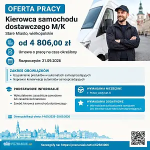 [ePraca] Kierowca samochodu dostawczego M/K - DEALLO.PL