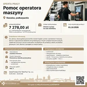 [ePraca] Pomoc operatora maszyny - DEALLO.PL