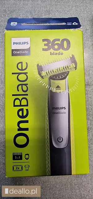 [elicytacje] i licytacja - męska golarkę hybrydowa philips oneblade 360 face + body - DEALLO.PL