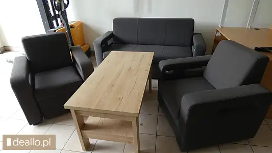 [eLicytacje]  - Zestaw biurowy mebli  - DEALLO.PL