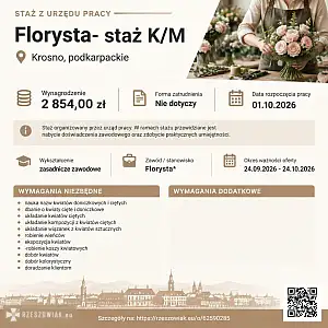 [ePraca] Florysta- staż K/M - DEALLO.PL
