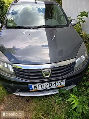 Dacia sandero stepway, rok produkcji. 2012, poj. 1598 cm3, benzyna  - ii licytacja - [elicytacje] - DEALLO.PL