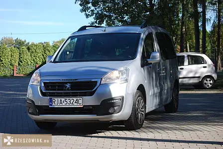 Peugeot partner ii fl 1.6 bluehdi (99 km) | salon polska | i właściciel | 2 przesuwne drzwi | fv 23% - DEALLO.PL