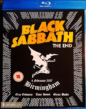 ⭐⭐⭐polecam album 2x blu ray wspaniały koncert kultowego zespołu black sabbath - DEALLO.PL