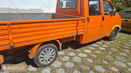 [elicytacje]  - volkswagen transporter samochód ciężarowy skrzynia 1995 - DEALLO.PL