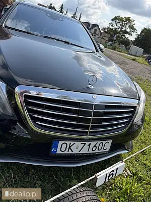 Mercedes-benz  s 63 amg mr`13 e5 222 wersja l 4matic - ii licytacja - [elicytacje] - DEALLO.PL