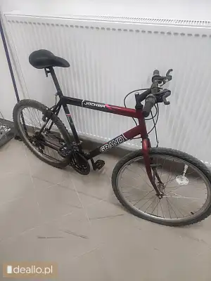 [eLicytacje] I licytacja -  Rower GRAND JOCKER koloru czarno-bordowego - DEALLO.PL
