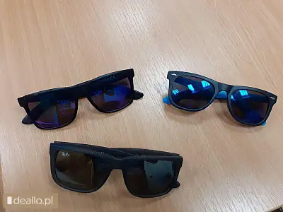 [eLicytacje] I licytacja - Okulary przeciwsłoneczne 3 szt - Ray Ban, HM, CE - DEALLO.PL